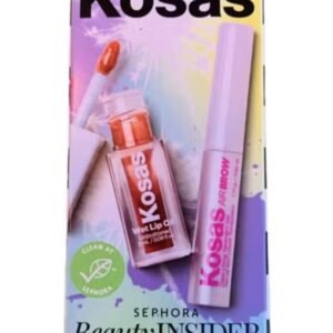 Kosas Beauty Insider Wet Lip Oil Gloss & Air Brow Clear -1.77G