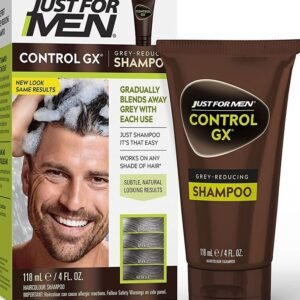 Just For Men Control GX Grey Reducing Shampoo, Gradually Colors Hair