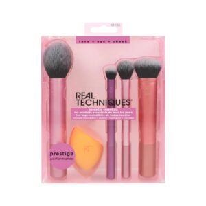 REAL TECHNIQUES Everyday Essentials Multi Use Brush Set Multicolour