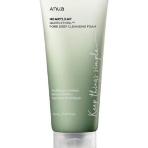 Anua Heartleaf Quercetinol Pore Deep Cleansing Foam White 150ml