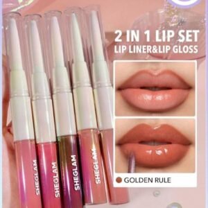 SHEGLAM Lip Rules Liner & Gloss Pen-Golden Rule Golden Rule
