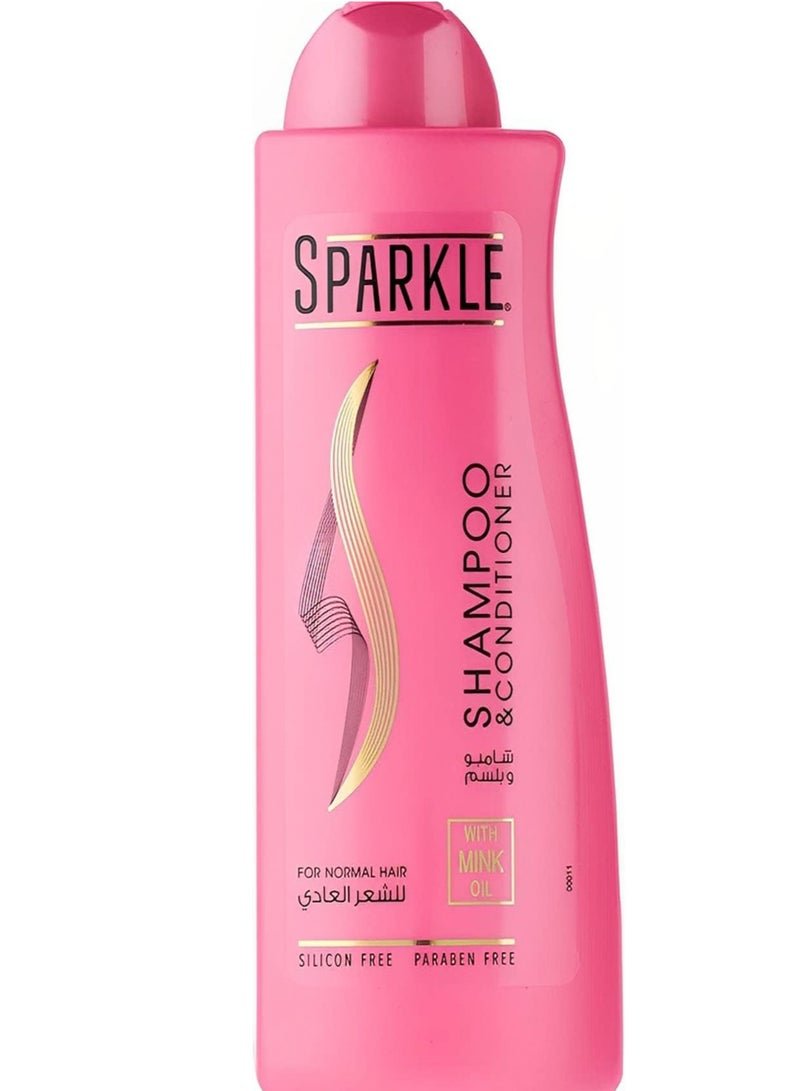 Sparkle Sparkle Shampoo & Conditioner With Mink Oil For Normal Hair 170Ml