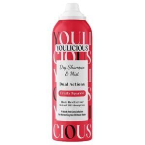 Youlicious Dry Shampoo & Mist Dual Action Fruity Sparkle - 200ML