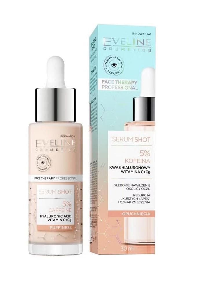 EVELINE COSMETICS Eveline Cosmetics Serum Shot Energising Serum for Eye Swelling 5% Caffeine