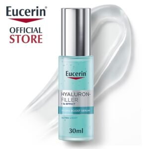 Eucerin Hyaluron Filler Anti-Aging Moisture Booster Face Gel Moisturizer With Hyaluronic Acid And Glycerin Hydration For All Skin Types Blue 30ml
