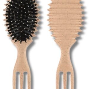 JOLLY Curly Hair Detangler Brush - Beige Color