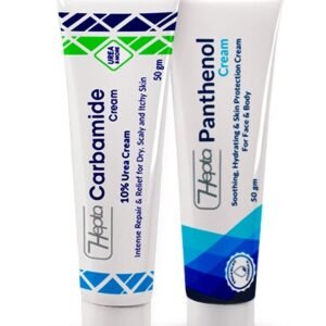 hepta Moisture Set - Soothing Panthenol Cream 50gm + Carbamide Cream 50gm