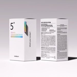 numbuzin No.5 Vitamin Concentrated Serum | Glutathione & Vitamin Serum, Dark Spot, Korean Skincare