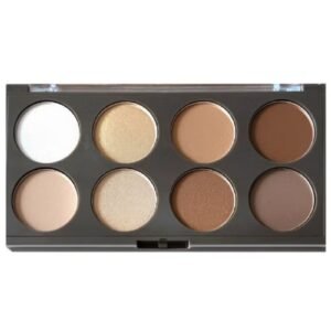 Monaya Shape , Glow 8 Colors Contour Palette - Blush, Highlighters, Bronzer , Sculpting Powder - All in One Makeup Palettes