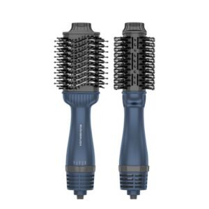 Rush Brush V3 Pro Navy Ionic technology Hair Brush 1400W With 4 Heat And 3 Speeds