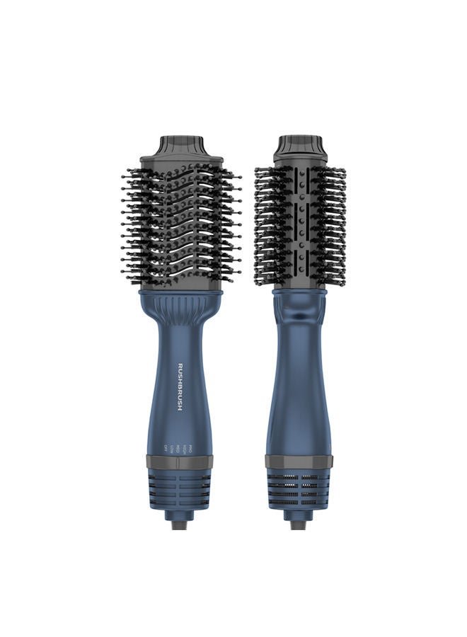Rush Brush V3 Pro Navy Ionic technology Hair Brush 1400W With 4 Heat And 3 Speeds