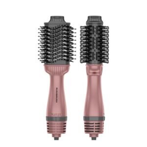 Rush Brush V3 Pro Rose Gold Ionic technology Hair Brush 1400W With 4 Heat And 3 Speeds