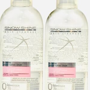 SNOW SHINE Snow Shine Micellar Cleansing Water All In One For All Skin Types 100 ML 2 Pcs