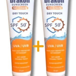DRAKON Drakon Sunscreen Gel Cream Dry Touch SpF 50 1+1 120Ml