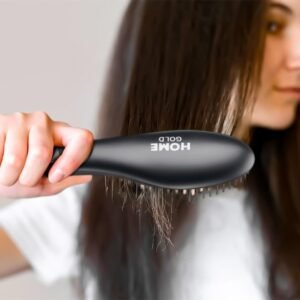 Home Gold Professional Hair Straightening Brush Digital Display Hm-103