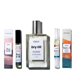 favelin Oils Bundle | Dry Oil 50ml& Nail Oil 4ml & Brows Oil 10ml