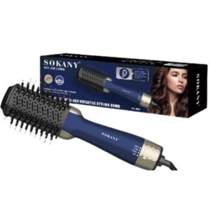 sokany SK-904A Hair dryer Hot Air Comb Multi Functional and Versatile Styling Comb - 1200W