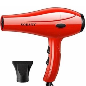 sokany Sokany Professional Hair Dryer 2 Speed -2200W - Red