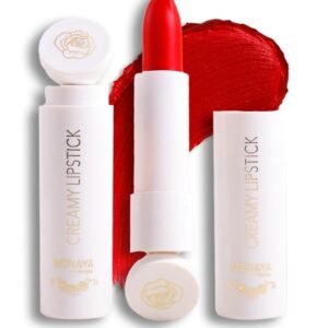 Monaya Bourjova Creamy Lipstick - Hydrating, Smooth Finish, Full Coverage, Long-lasting Color