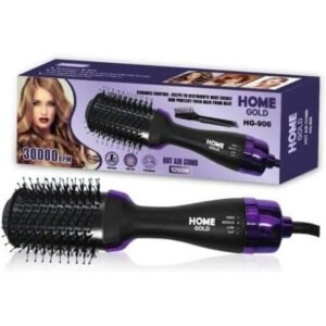 Home Gold Hair Drying And Styling Brush 1200 Watt HG-906