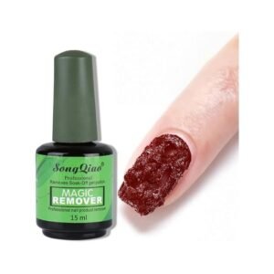 amazing.EGP Magic Gel Nail Polish Remover 15ml, Quickly Removes Gel Polish in 3-5 Minutes, Suitable for UV Gel Polish Removal Easily and Quickly, Perfect for Nail Art Tools