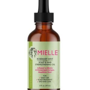 MIELLE Rosemary Mint Scalp & Hair Strengthening Oil Infused W/Biotin & Encourages Growth 59ml