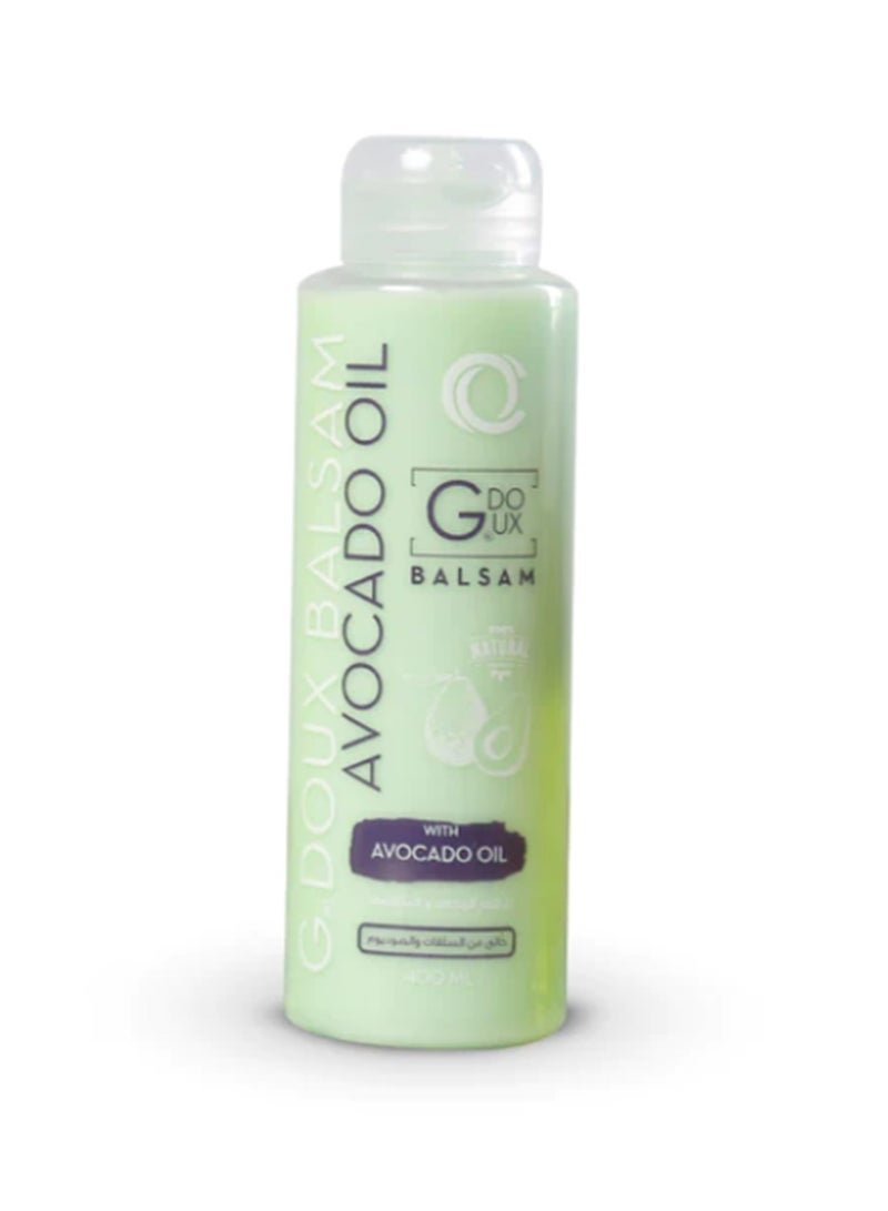 G.DOUX Balsam Avocado Oil& Hydrolzyed Keratin Clean Hair And Sclap Sulphate Free 400ml