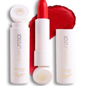 Monaya Bourjova Creamy Lipstick - Hydrating, Smooth Finish, Full Coverage, Long-lasting Color