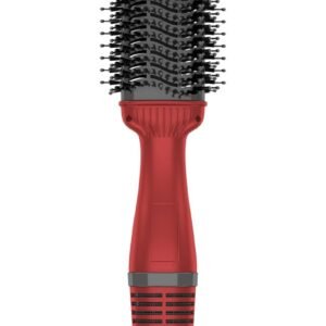 Rush Brush V3 Pro Volumizing Styler - Ceramic - 19 mm - 1400 Watts - 4 Heat Settings - Nylon Bristles and Teeth for Detangling