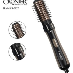 Cronier CRONIER CR-6877 2-in-1 Professional High-Speed ​​Air Blower, High-Quality Professional Brush Blower, 1200W Hair Dryer