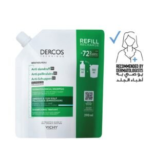 VICHY Dercos Anti-Dandruff Shampoo Normal to Oily Hair Refill 390ml