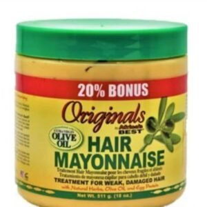 Originals by Africa's Best Hair Mayonnaise Treatment for Weak, Damaged Hair 511g