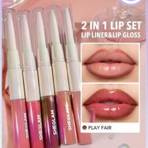 SHEGLAM Lip Rules Liner & Gloss Pen Play Fair
