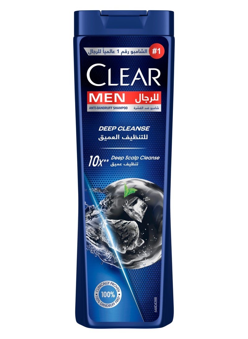 CLEAR Men Anti-dandruff Shampoo Deep Cleanse, 10x Deep Scalp Cleansing with Ultra Performance Formula, 360ML