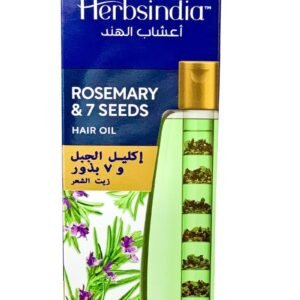 Herbsindia Herbs India Nourishment Of Rosemary & 7 Seeds Hair Oil -180 Ml