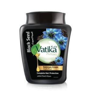 Dabur Vatika Naturals Black Seed Hammam Cream| (Habba Souda) For Complete Hair Protection 450grams