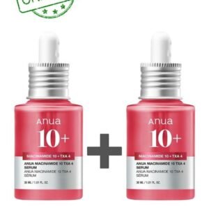 Anua ANUA 10% Niacinamide+ 4% Tranexamic Acid Serum, Ceramide, Hyaluronic Acid, Vitamin B12 Natural color, Korean Glass Skin, Fragrance-Free, Korean Skincare, 30ml /1.01 fl.oz. pack of 2 30MLml