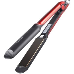Kemei KM-531 Adjustable Flat Iron Hair Straightener Black/Red