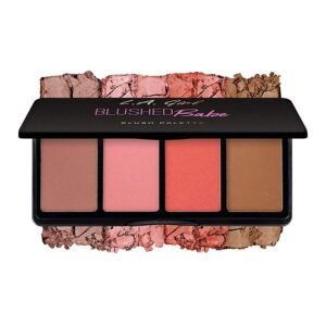 LA Girl Fanatic Blush Palette, Blushed Babe Pinks, 0.14 Oz Blushed Babe