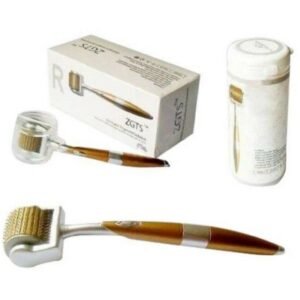 ZGTS Micro Needle Derma Roller 0.5 Mm Facial Treatment Gold