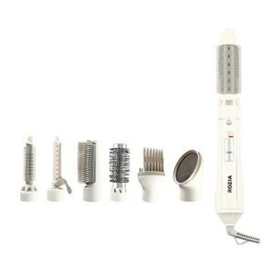 Rozia 7-In-1 Hair Styler White/Grey