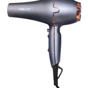 sokany Sk-8807 Professional Hair Dryer Grey/Gold