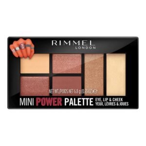 RIMMEL LONDON Mini Power Eyeshadow Palette – 006 –Fierce