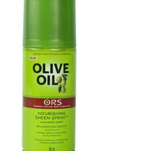 ORS Olive Oil Nourishing Hair Sheen Spray 85ml | Provides Natural, Healthy Sheen to Dry & Thirsty Hair | For Smooth, Shiny & Frizz Free Hair 85.0ml
