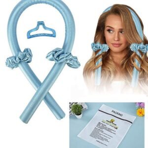 Rock Pow Heatless Curler Headband Set For Long Hair Multicolour