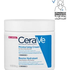 CeraVe Moisturizing Cream For Dry Skin With Hyaluronic Acid 454grams
