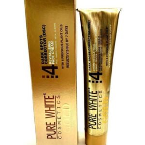 Pure White Cosmetics Cream 4 Dark Spots Corrector Gold