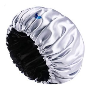 Bless Bless Satin Bonnet - Silver