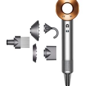 dyson Supersonic Hairdryer HD08 With 5 Attachments - International Version Nickel/Copper