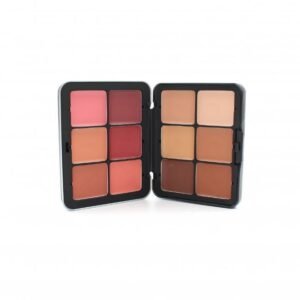 LOVEME BEAUTY Loveme Beauty 12-color palette 6 blush shades + 6 contour shades